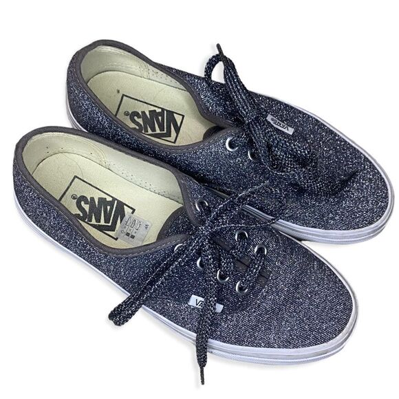 Vans Lurex Glitter Authentic Sneaker Size 9 Women - Picture 1 of 5